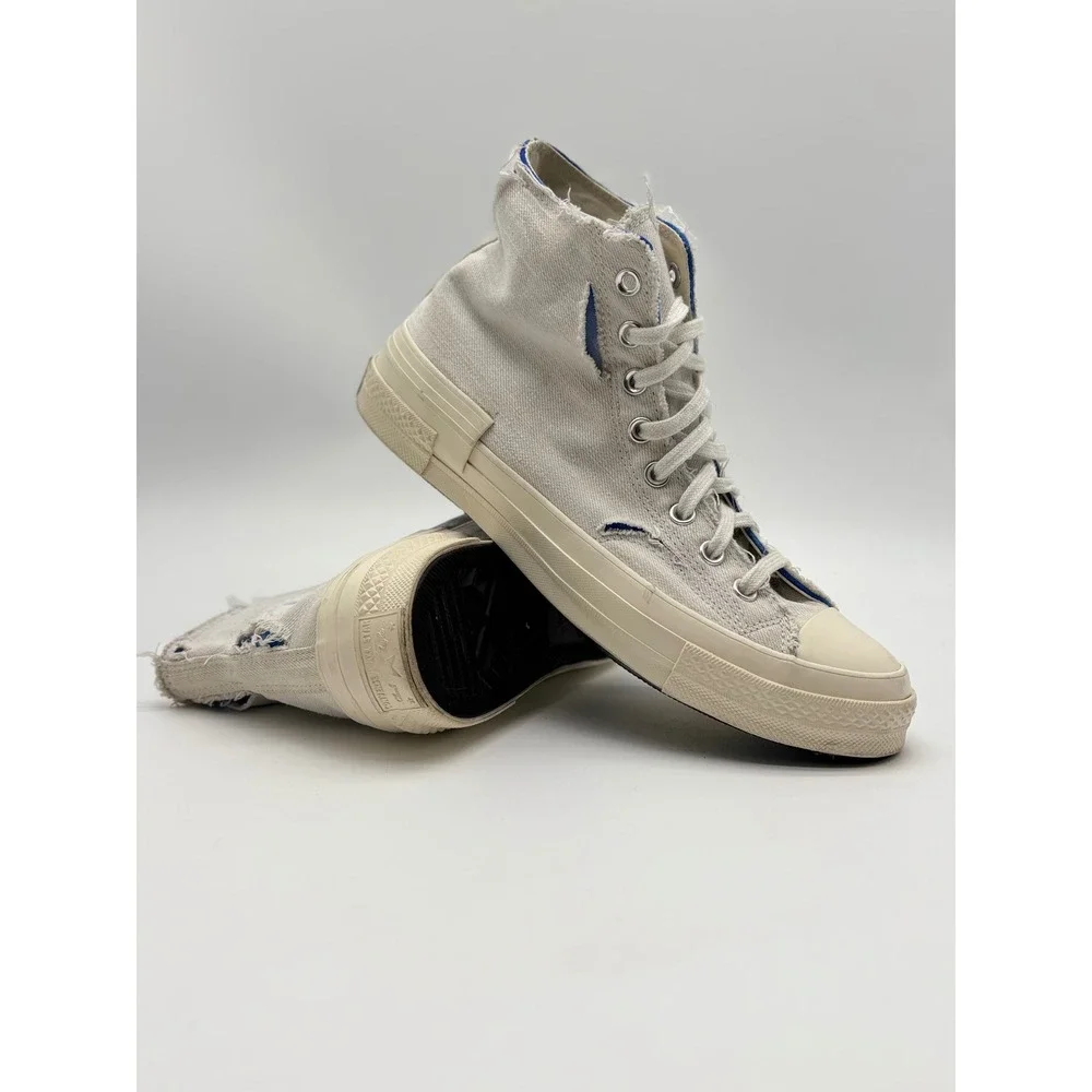 Converse Chuck 70 2-in-1 High Top Grey Deconstructed Sneakers 172590C Mens 9